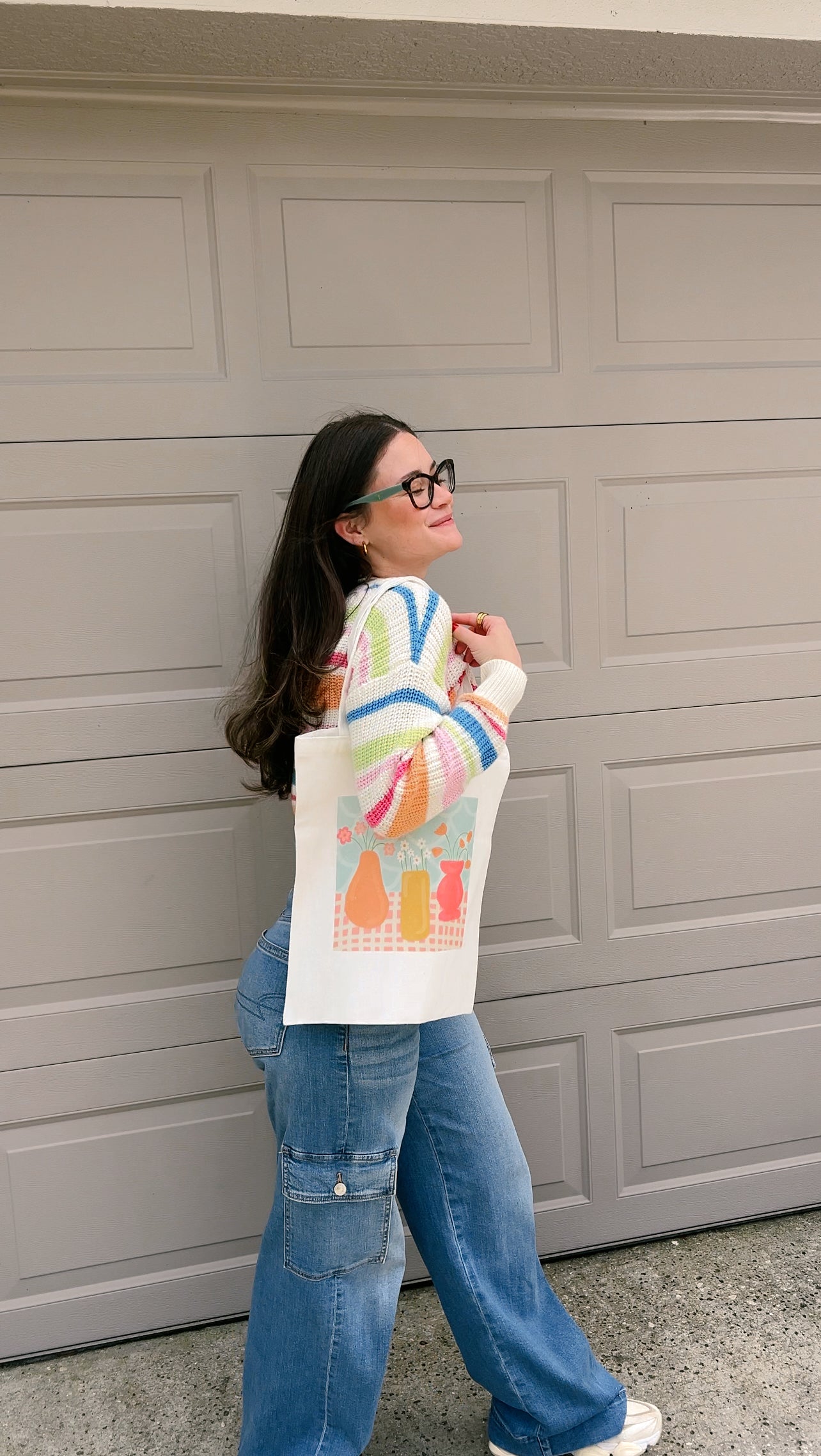 Tote Bag - Funky Vases