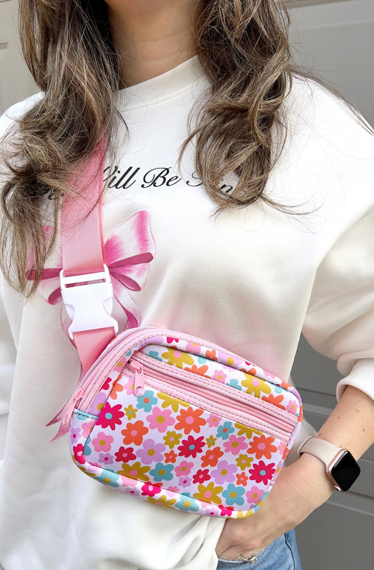 Crossbody Bag - Retro Florals