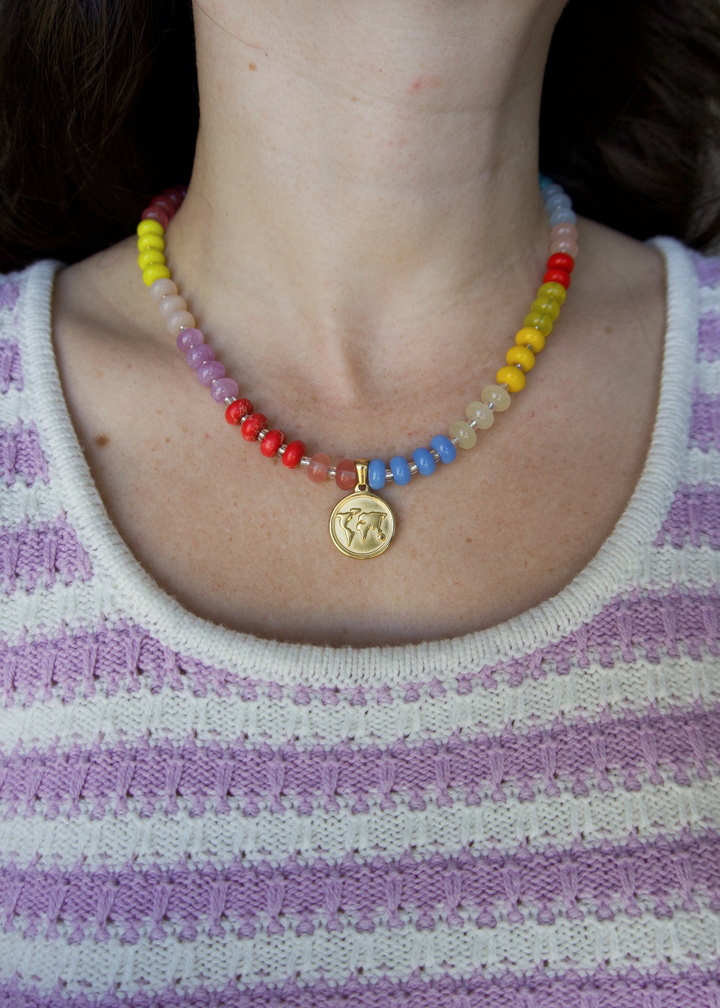 Mundi Necklace - Multi Color