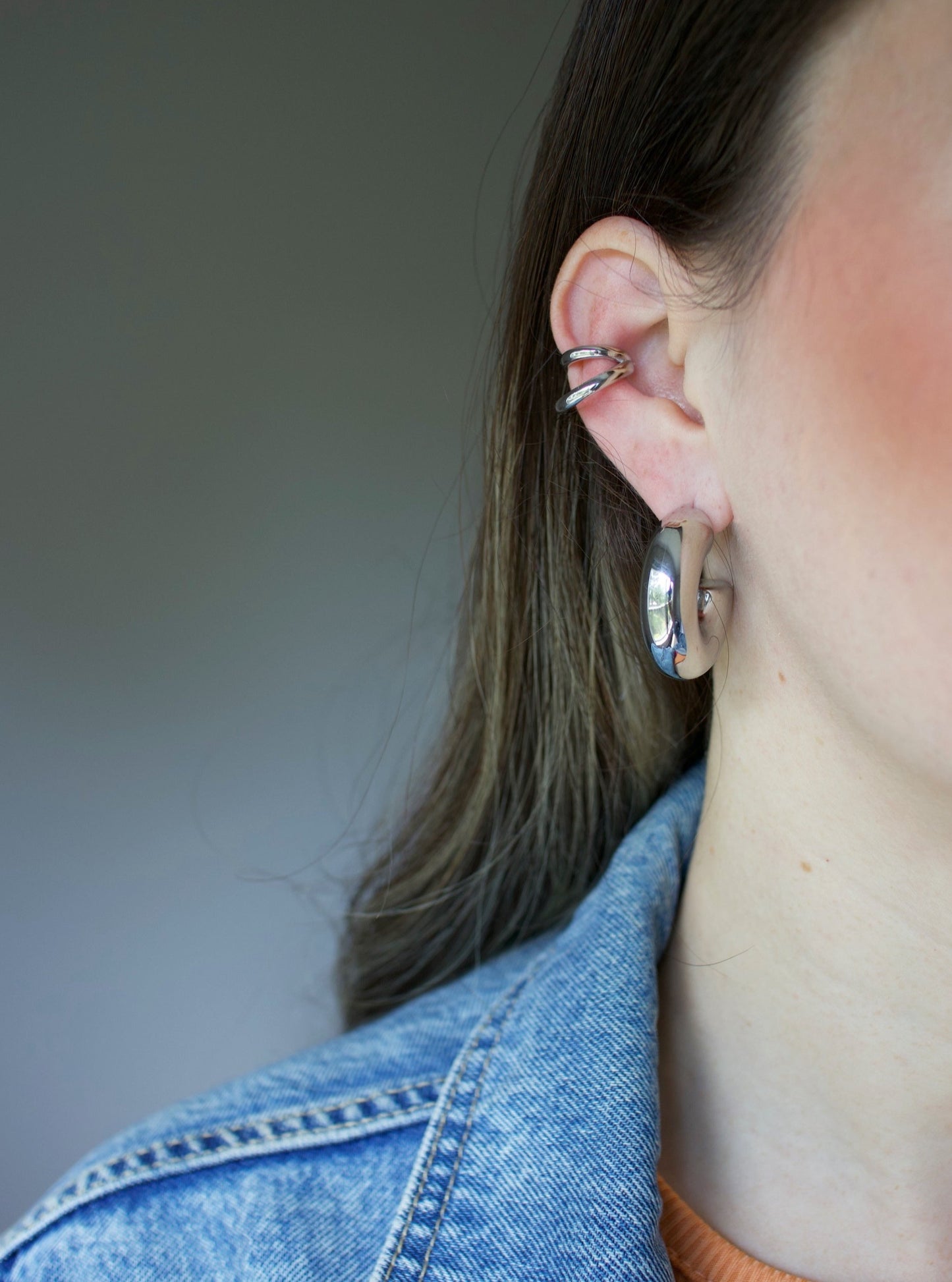 Bali Ear Cuff - Silver