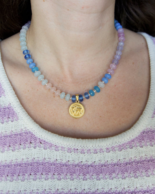 Mundi Necklace - Blue Tones