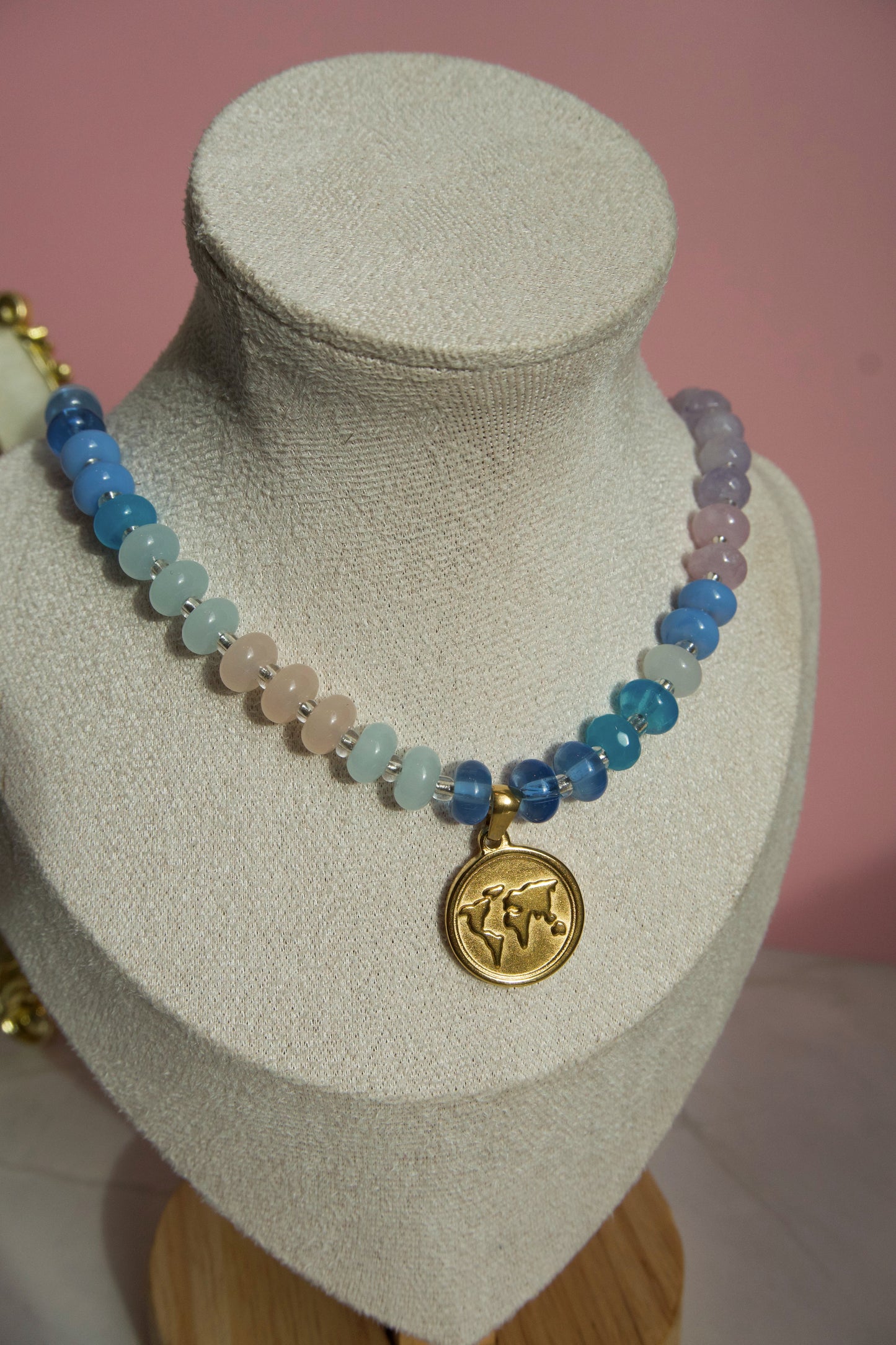 Mundi Necklace - Blue Tones