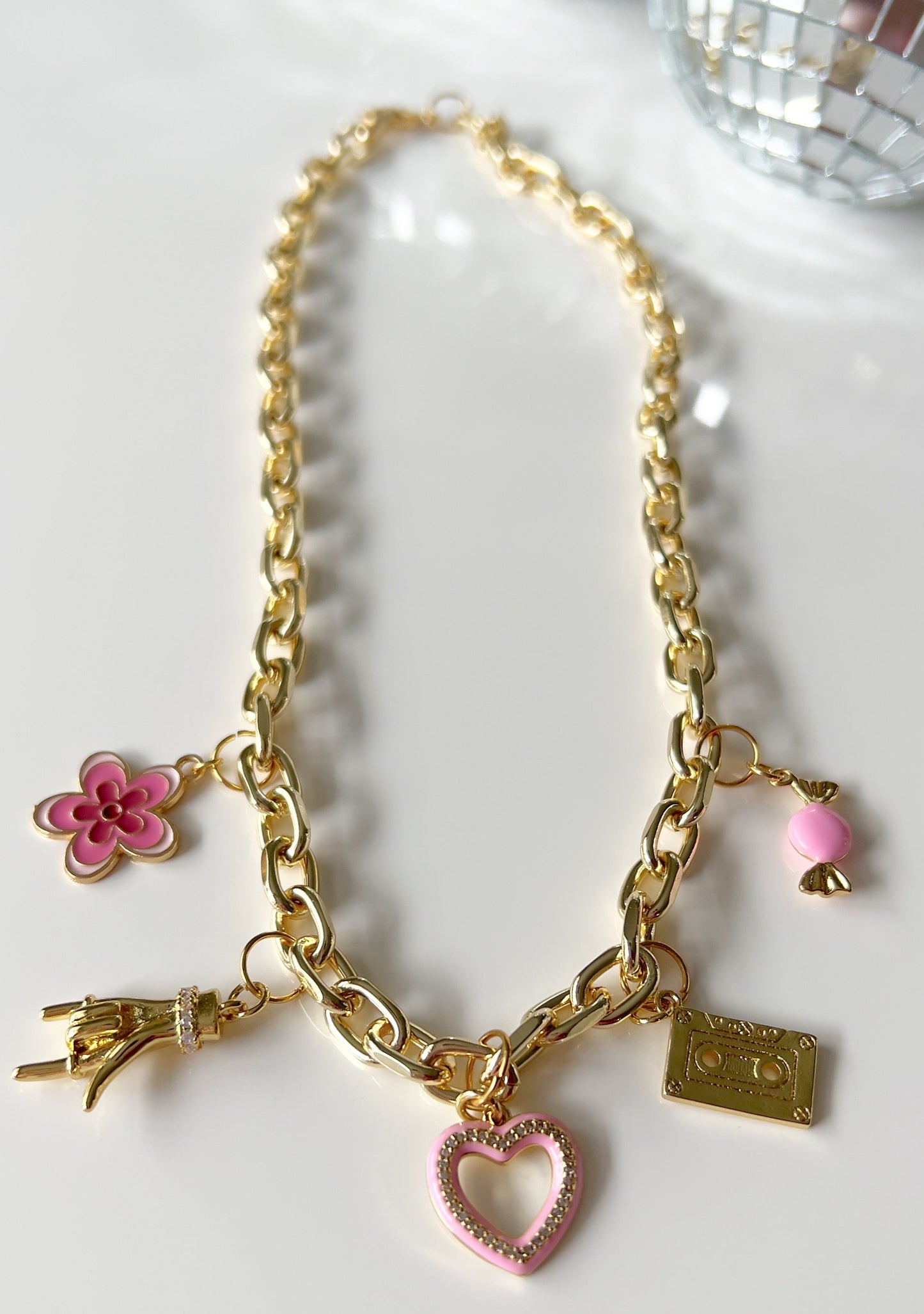 Barbie Charms Necklace