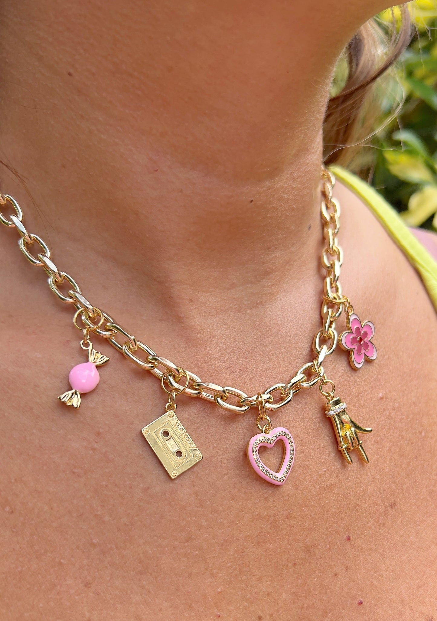 Barbie Charms Necklace