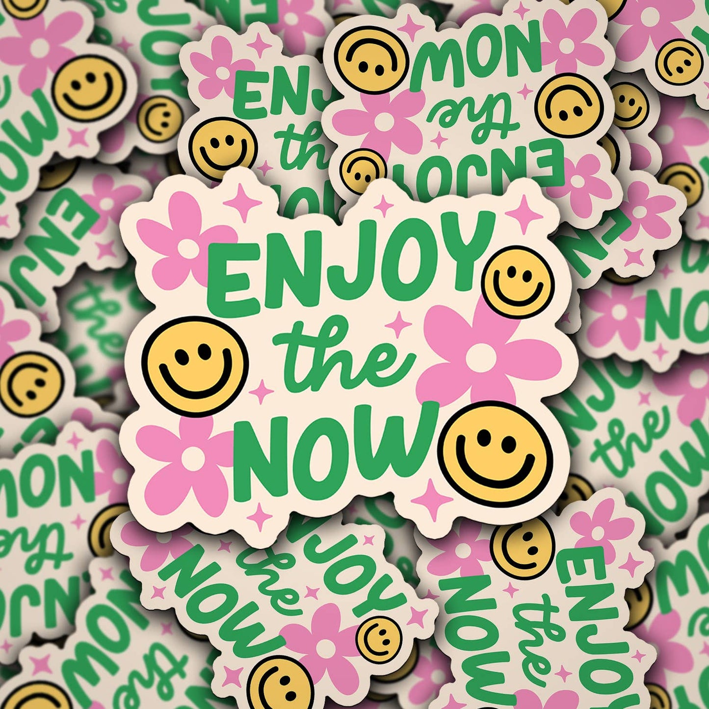 Enjoy the Now Vinyl Sticker